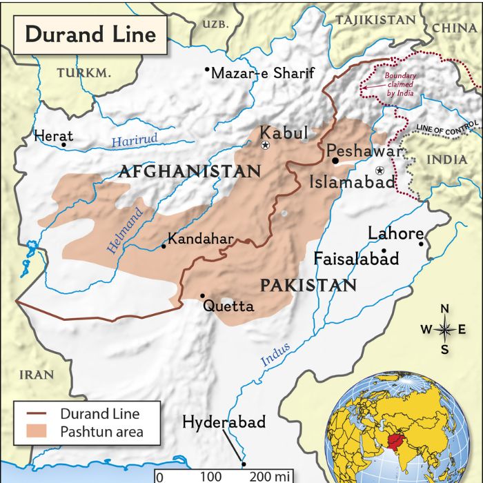 afghanistan pakistan border